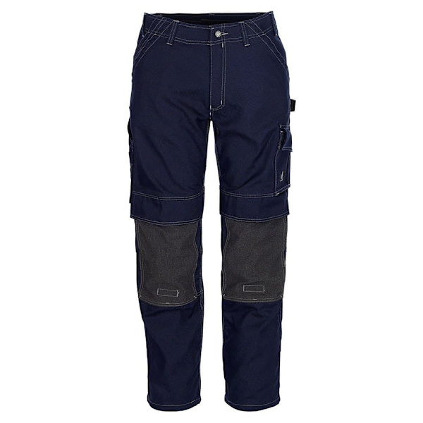 Mascot Stora Byxor Med Knäskyddsfickor Hardwear 05079 Blå 48 / 32