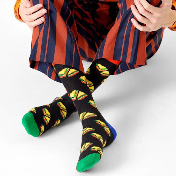 Happy Socks Pk6746 Strumpor 5 Par Blå,Svart EU 36-40 Man
