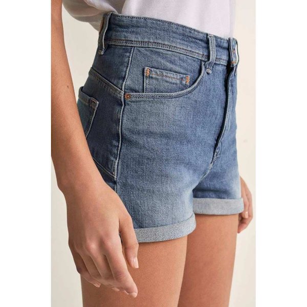 Salsa Jeans Jeansshorts Push In Secret Glamour Blå 32 Kvinna
