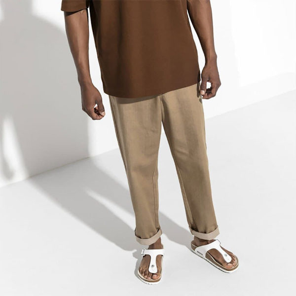 Birkenstock Giez Birko-flor Sandaler Hvid EU 45 Kvinde