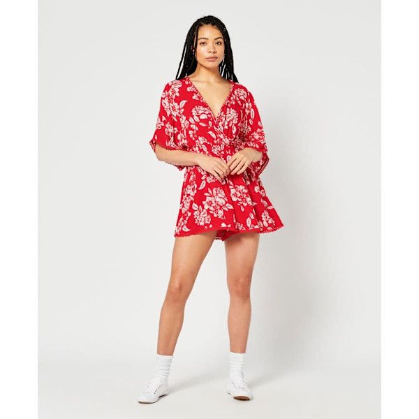 Superdry Lekdräkt Vintage Beach Röd S Kvinna