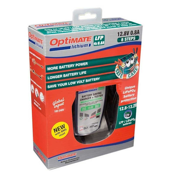 Optimate Laddare Tm-470 Lithium 0.8 Durchsichtig