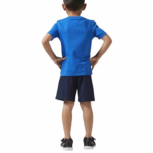 Reebok Träningsoverall Essentials Logo Blå 5-6 Years