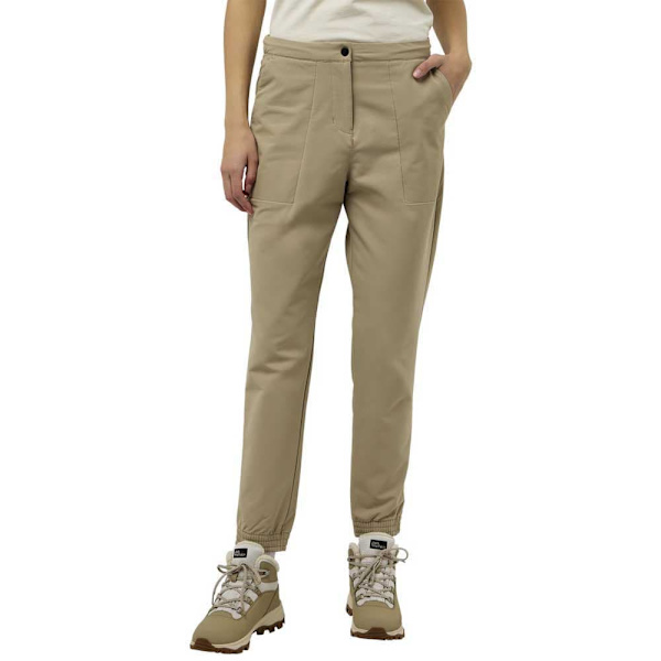 Jack Wolfskin Newport Byxor Beige 38 Kvinna