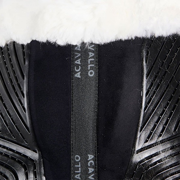 Acavallo Mf-s Jccs-s Cw-cs Gel Grip Mocka Utskuren Fårskinn Sadelpad