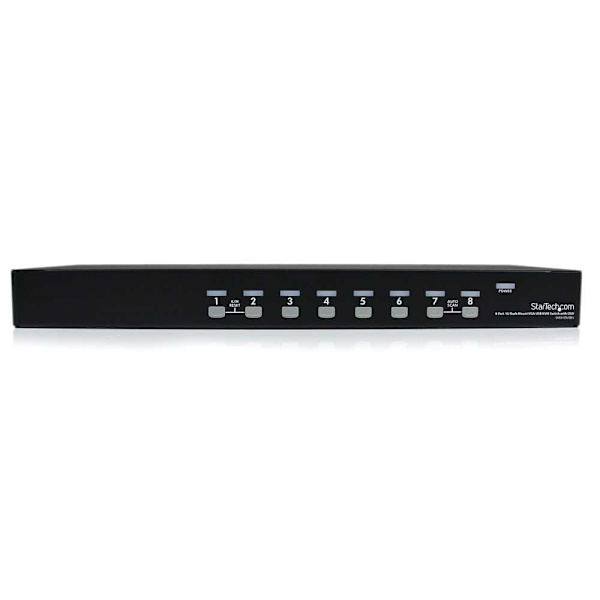 Startech Kvm-kytkin Sv831dusbu 8 Satamat Musta