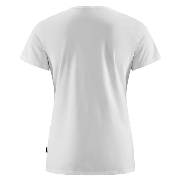 Cube Kortärmad T-shirt Organic Classic Logo Vit M Kvinna
