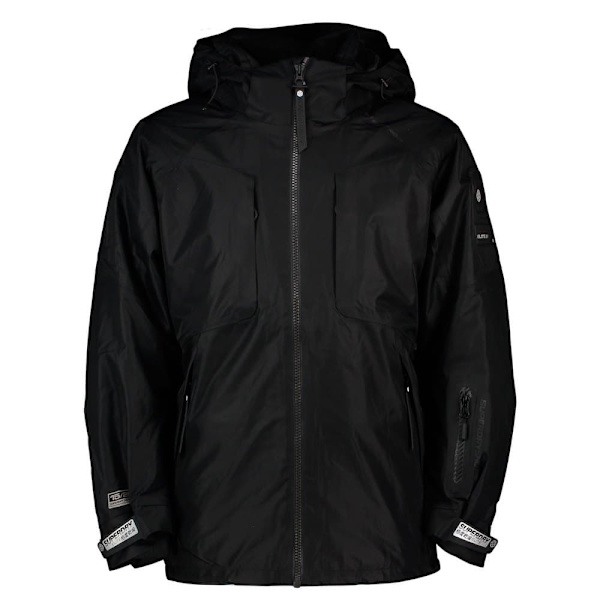 Superdry Jakke Snow Assassin Sort XL Mand