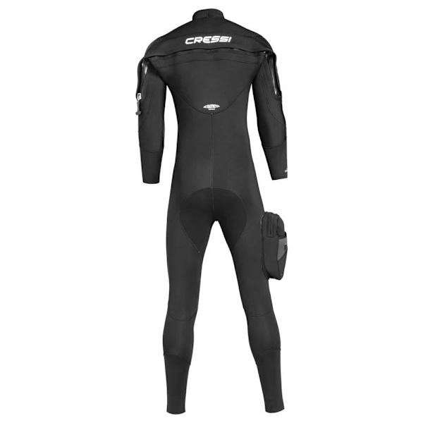 Cressi Ice 2024 7 Mm Halvtør Dragt Sort XS