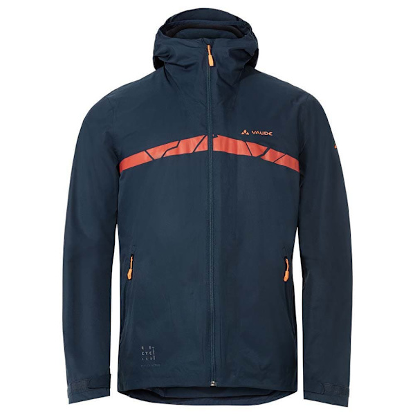 Vaude Bike Jakke All Year Moab 3in1 Rain Blå XL Mand