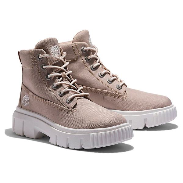 Timberland Greyfield Fabric Stövlar Rosa EU 38 1/2 Kvinna