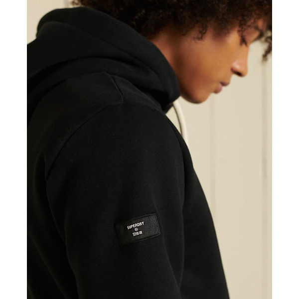 Superdry Hættetrøje Core Logo Sort S Mand