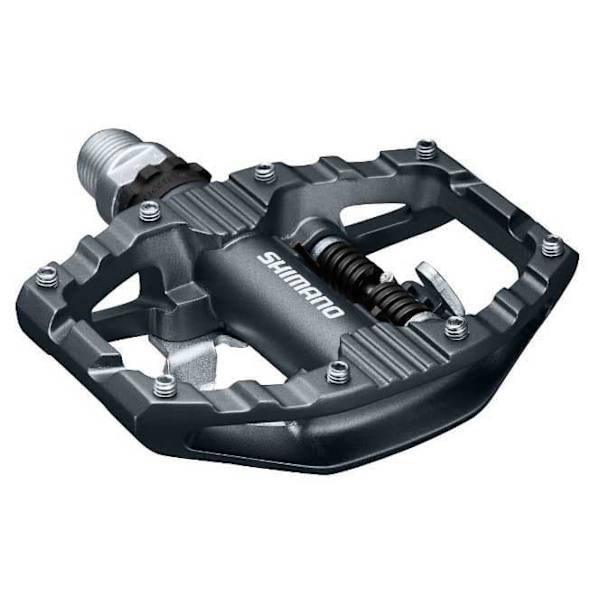 Shimano Pedaler Dual Eh500 Spd/platform Svart,Grå