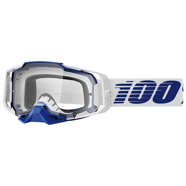 100percent Glasögon Armega Vit Clear Lens/CAT0