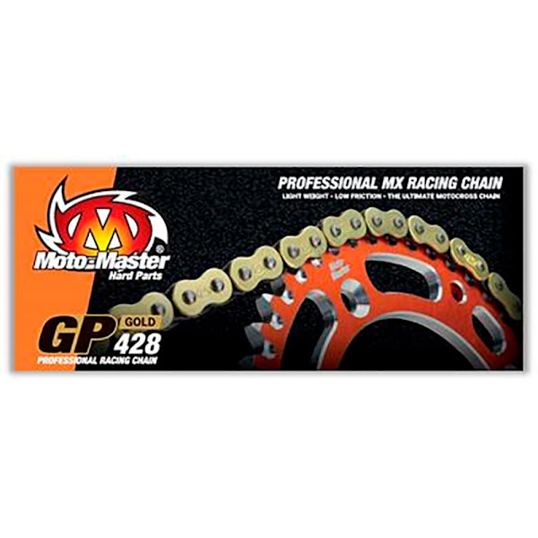 Moto-master 428 Mx Gp Kedja Orange 134 Links