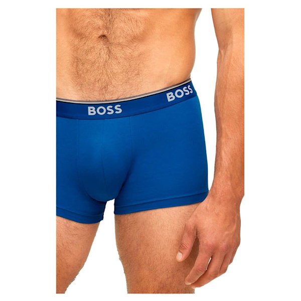 Boss Bokser Power 3 Enheder Blå M Mand