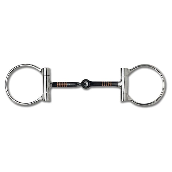Waldhausen Snaffle D-ring 0.9 Cm Hopeinen 13.5 cm