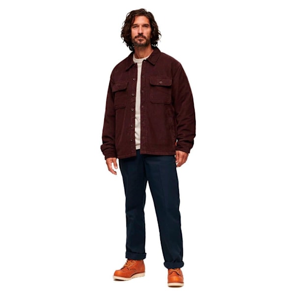 Superdry Surplus Corduroy Päällyspaita Ruskea L Mies
