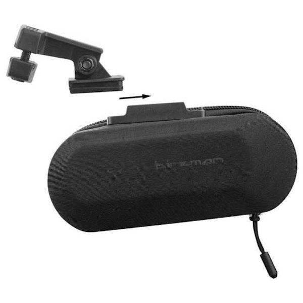 Birzman Oval Sadelväska 0.5l Svart