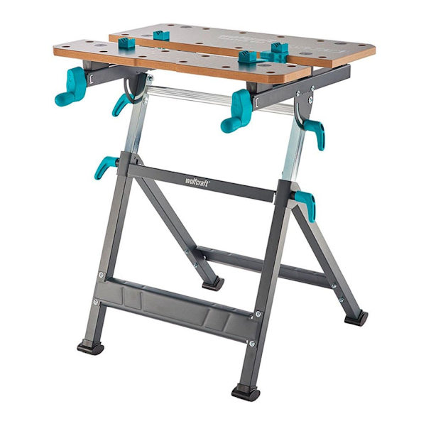 Wolfcraft Työpöytä 6870000 65 X40 Cm Hopeinen