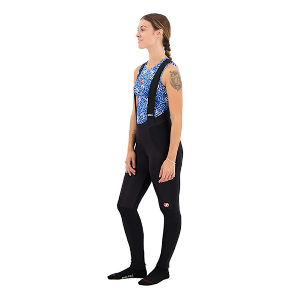 Castelli Trägerhose Strumpfhose Sorpasso Ros Sort L Kvinde