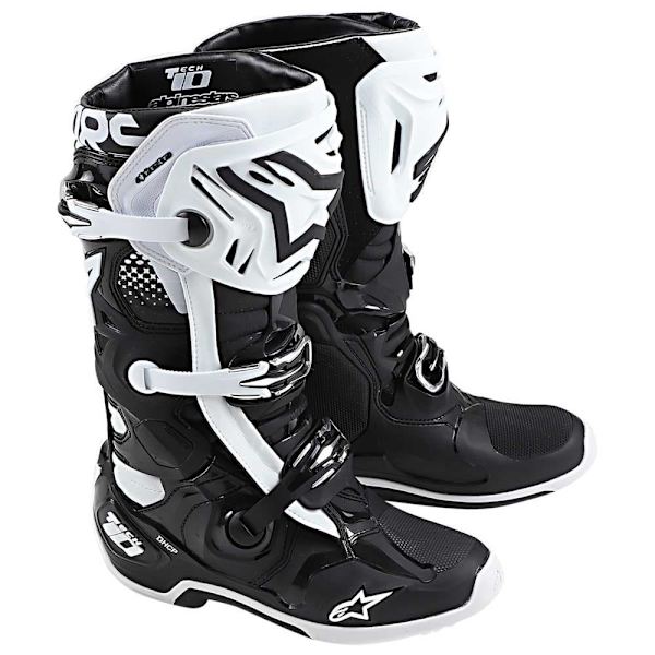 Alpinestars Motorcykel Stövlar Tech 10 Svart EU 45 1/2 Man