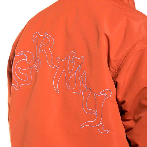 Grimey Jazz Thing Heavy Coach Jakke Orange M Mand