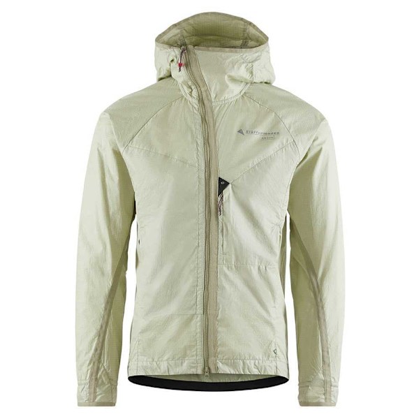 KlÄttermusen Ansur Hooded Wind Softshelljacka Grönt S Man