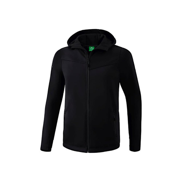 Erima Jakke Softshell Performance Sort 128 cm Dreng