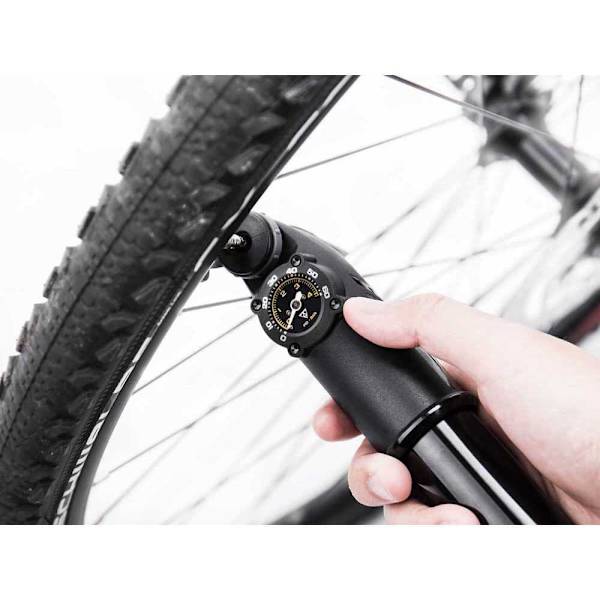 Topeak Mini Pumpe Mountain Tt G Sort 253 mm / 60 psi