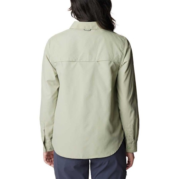 Columbia Långärmad Tröja Silver Ridge™ 3.0 Grönt S Kvinna