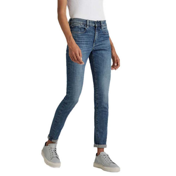 G-star Jeans Lhana Skinny Blå 27 / 28 Kvinde