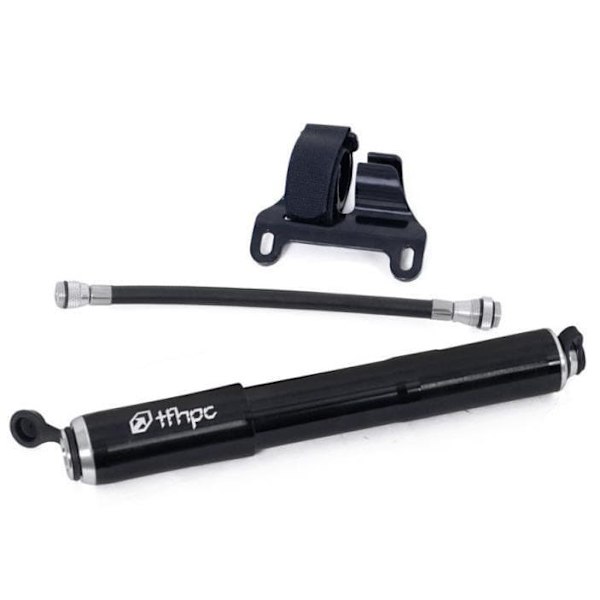Tfhpc Mini Pumppu Airlift Cnc Aluminium Musta
