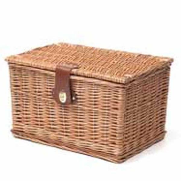 Bonin Wicker Kurv L Beige