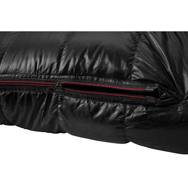 Nordisk Vib 250 Sort Long / Left Zipper