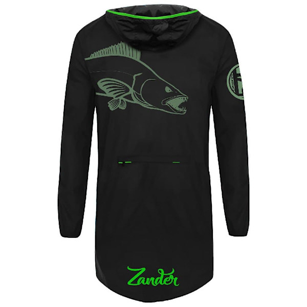 Hotspot Design Regnjakke K-way Zander Mania Sort XL Mand