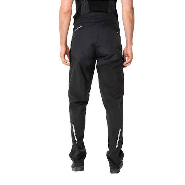 Vaude Bike Bukser All Year Moab 2in1 Rain Sort L Mand