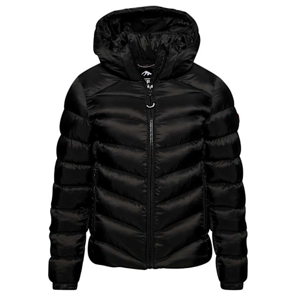 Superdry Polstret Jakke Fuji Sort XS Kvinde