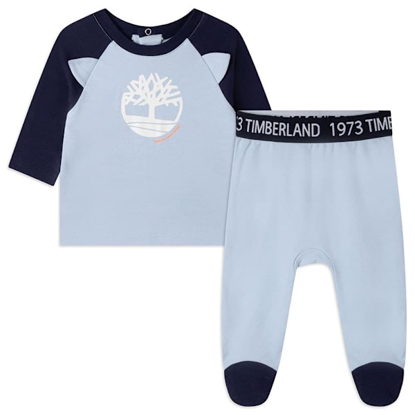 Timberland T98307 Pyjamas Med Lange ærmer Blå 6 Months