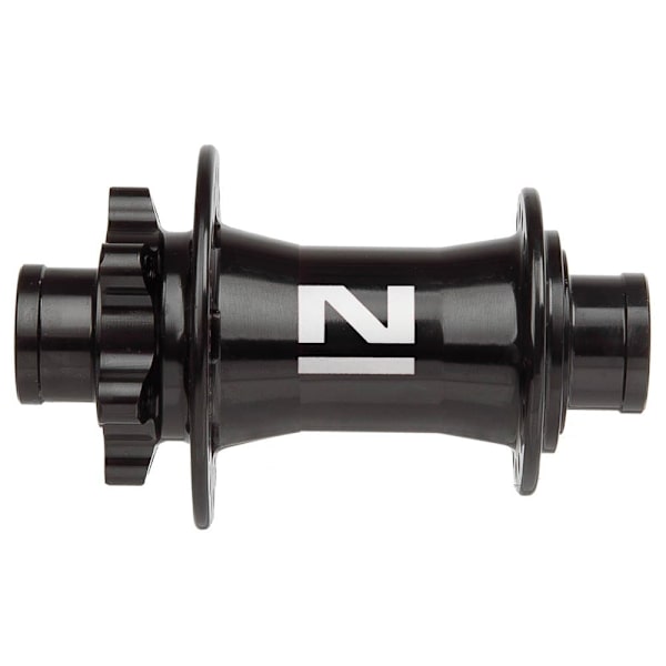 Novatec Dh61sb-hl 6b Front Svart 32H / 20 x 110 mm