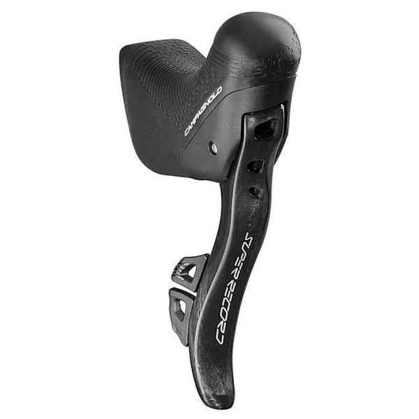 Campagnolo Vasen Jarruvipu Elektronisella Vaihteistolla Super Record Wrl 160 Mm Musta 12s