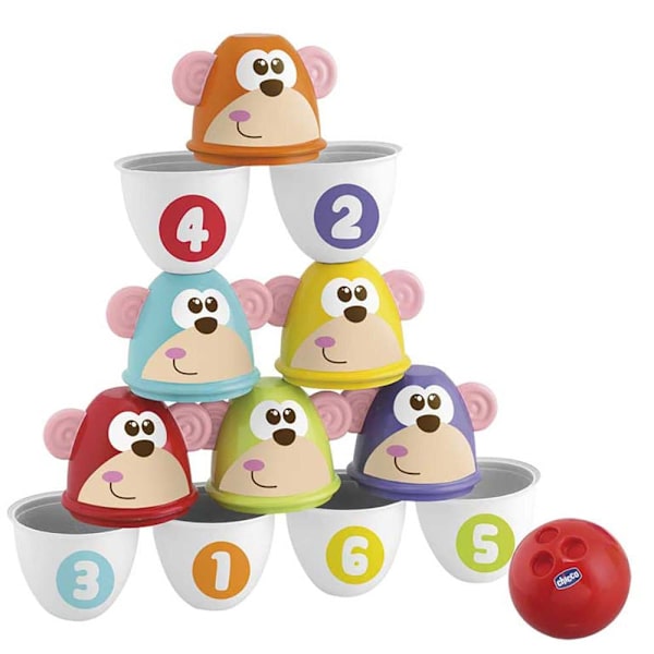 Chicco Pedagogiskt Spel Monkey Strike Flerfärgad