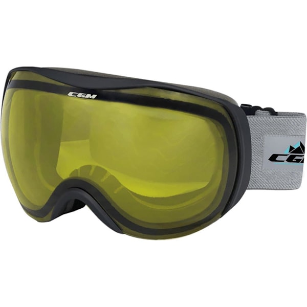 Cgm Skibriller 780a Joy Sort Yellow/CAT1