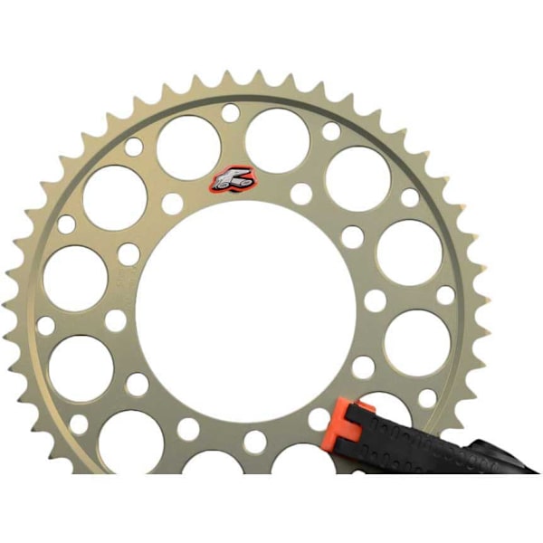 Renthal 210u-530 Ultralight Rear Sprocket Søvfarvet 44t