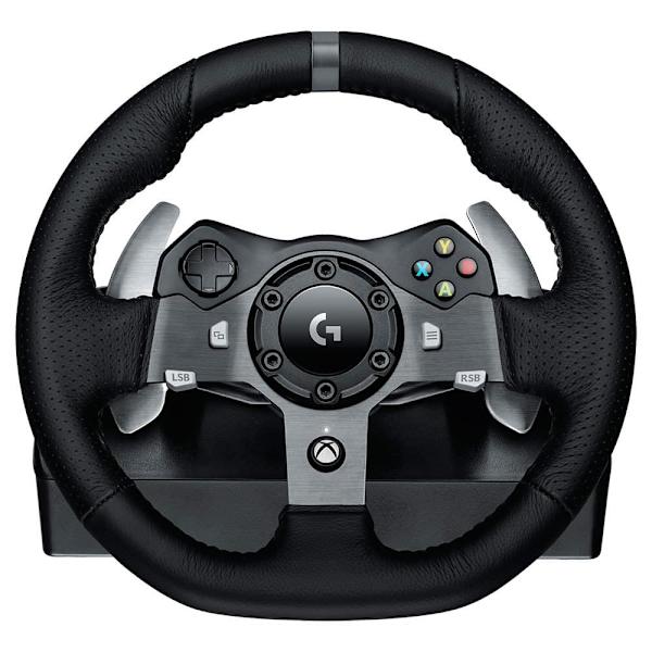 Logitech Hjul+pedaler Driving Force G920 Pc/xbox Sort