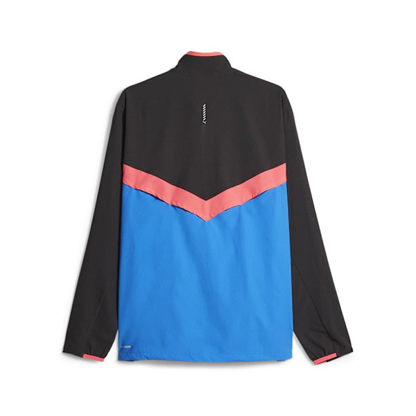 Puma Halv Lynlå Sweatshirt Run Ultraweave Blå,Sort M Mand