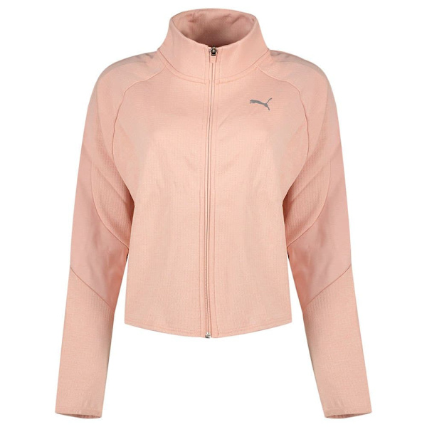 Puma Evostripe Sweatshirt Orange S Kvinna