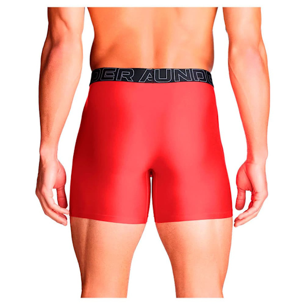 Under Armour Performance Tech 6´´ Boxerit 3 Yksiköt Punainen XL Mies