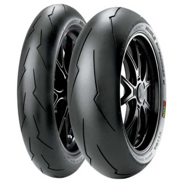 Pirelli Urheilurengas Diablo Supercorsa V4 Sc3 M/c 78v Tl Hopeinen 200 / 55 / R17