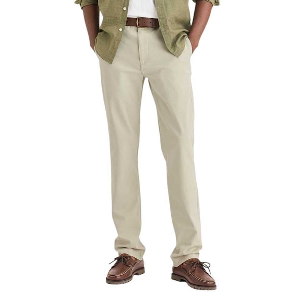 Dockers Alpha Slim Chinobyxor Beige 32 / 34 Man